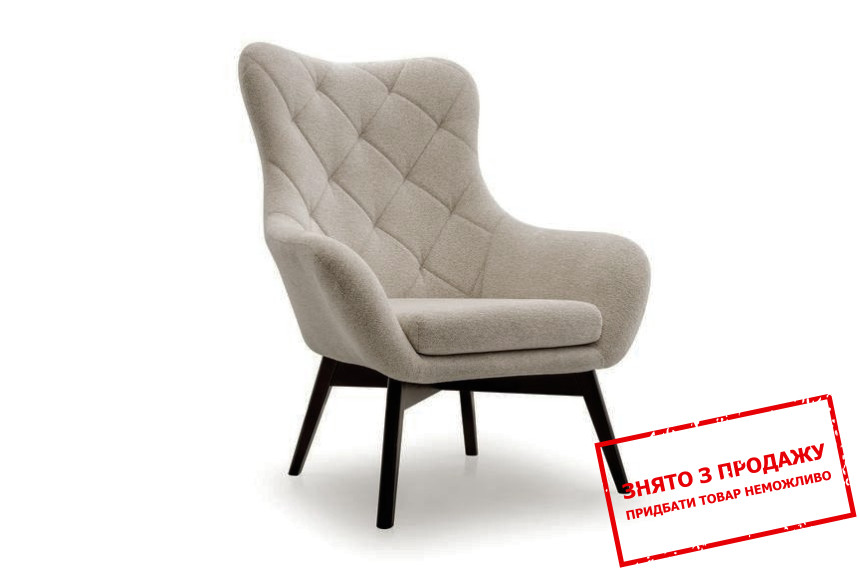 Крісло м'яке ЕЛІС КАРО / ELIS CARO Davis Now or Never 06 Perfect Home Польща Готове до відправки