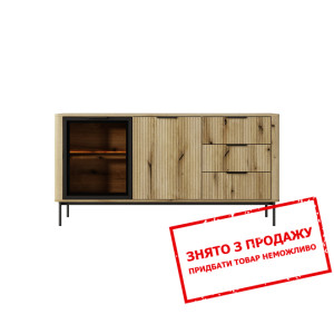 Комод з підсвіткою Perfect Home Вілсон / Wilson 2-дверний з 3 шухлядами 2D3S/163 Дуб евок