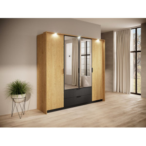 Шафа для одягу Perfect Home Балтик / Baltic 4D2S/2...