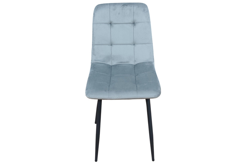 Стілець/крісло для туалетного столика PM-003 Perfect Home Україна Сірий Sic Velluto 16 Grey